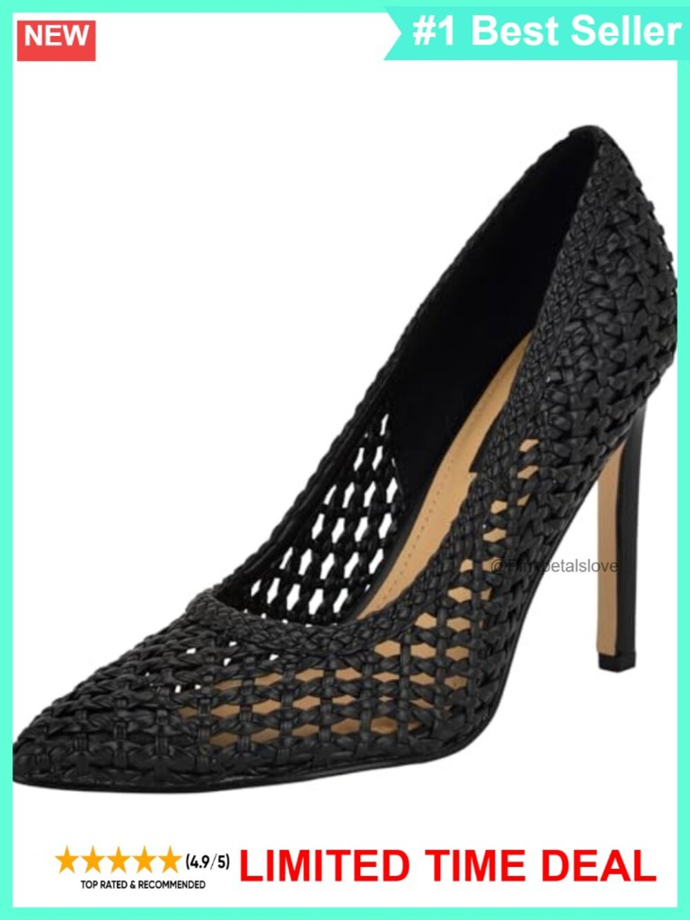 Nine West Tatiana Pump Pointed Toe 3.96" Stiletto Heel Slip-On